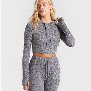 Gymshark Slounge Cropped Hoodie